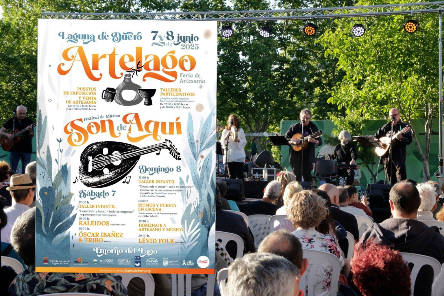El festival 'Son de Aquí' y la Feria 'Artelago' volverán a traer una ...